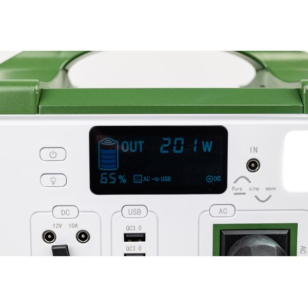 Быстрая зарядка MPPT солнечный котроллер 600W мощность зеленый пластиковый корпус солнечный генератор для наружной резервной системы