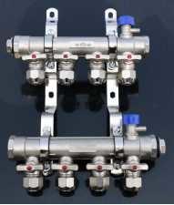DN16 Outlet Heat Pump Manifold , A20 Water Heater Manifold Easy Installation
