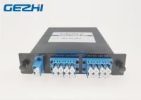 Double module dense de WDM Mux Demux de la Manche C40 de la fibre 8