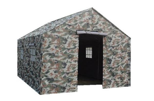 Aluminum Pole Windproof Outdoor Canvas Tent With Advanced CNC Technology