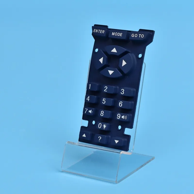 Adhesive Band Resistant Rubber Keypad Silicone Kitchenware