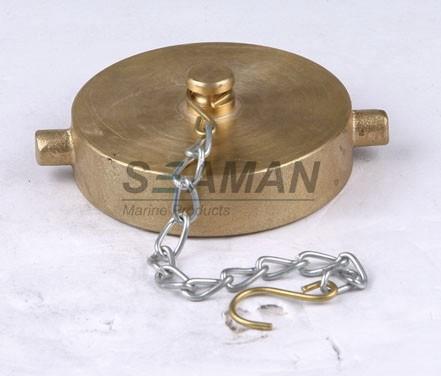 Tampão anulando de bronze de mangueira de fogo de Instanteneous/Storz/NST com corrente