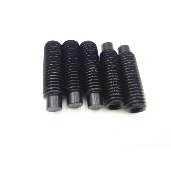 ISO4028 Class 12.9 Alloy Steel Hexagon Socket Drive Half-Dog Point Headless Screws