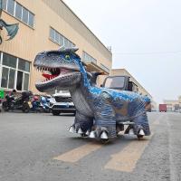 Parc d'attractions Scooter électrique Dinosaur Animatronic Dinosaur Ride pour les enfants