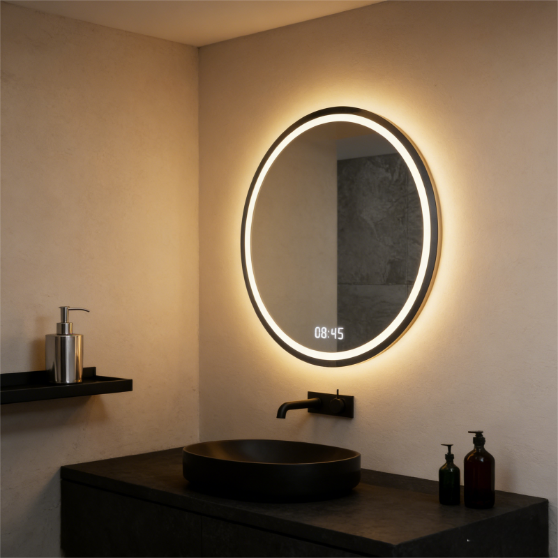Bathroom Machines Led Mirror Roma Eva Foam Mirror with Led Bathroom