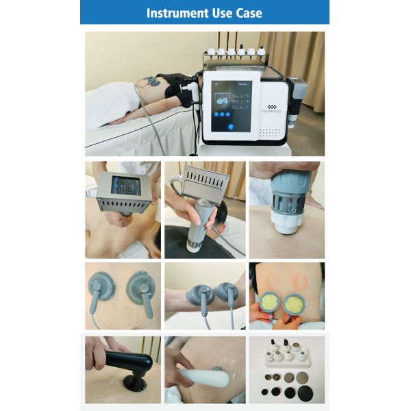 4In1 Pain Relief Postpartum Repair 448KHz CET RET Vacuum EMS ShockWave Therapy Machine