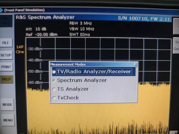 Analizador de espectro de RF y TV todo en uno Rohde & Schwarz R&S ETL 3 GHz