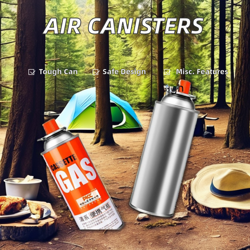 Fresh Oxygen 100ml Aerosol Canister Tinplate with Screw Cap Air Sealing Type