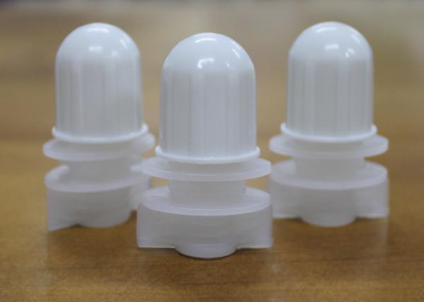 Eco Friendly Plastic Spout Bottle Cap Outer Fluidway 14mm Easy To Refill