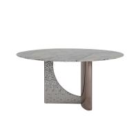 Tabela de mesa de mármore natural com altura de balcão