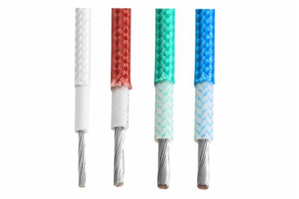 Braided Fiberglass Insulated Copper Wire UL3122 20awg 18awg 16awg UL Certificated