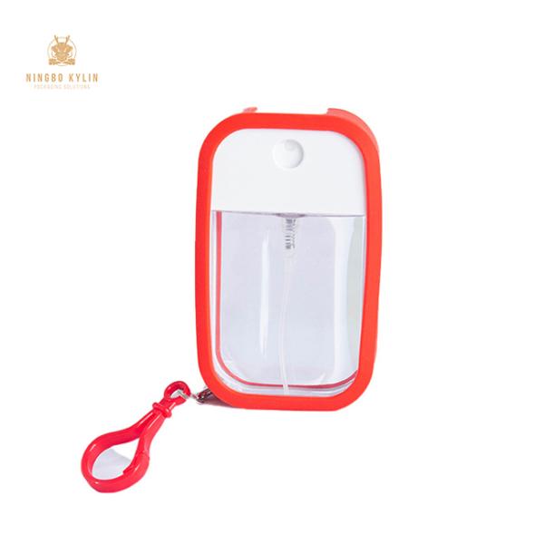 Antibacterial 50ml Credit Card Sprayer K1110 PET Silicone For Hand Sanitizer