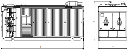 Prime Rated 50HZ 500kw Natural Gas Generator Durable Leakage Proof
