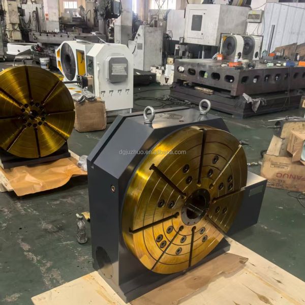 Heavy Cutting Horizontal Vertical Precision Rotary Tables with Tailstock Manufacturer
