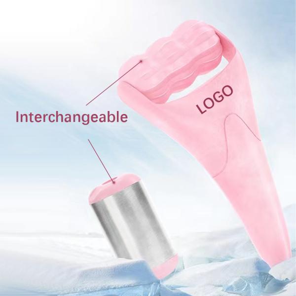 Gym Everyday Facial Ice Roller for Face Wrinkles No Plugs Type Face Ice Cooling Roller