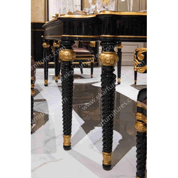 Marble dining table prices with chairs vintage furniture manufacturer list table TN-028A