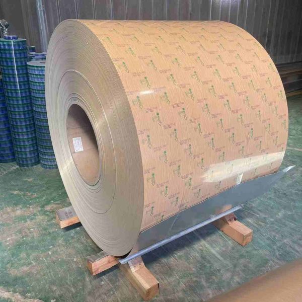 Wooden Color Prepainted Aluminum Coil  1250mm For Ceiling Roof