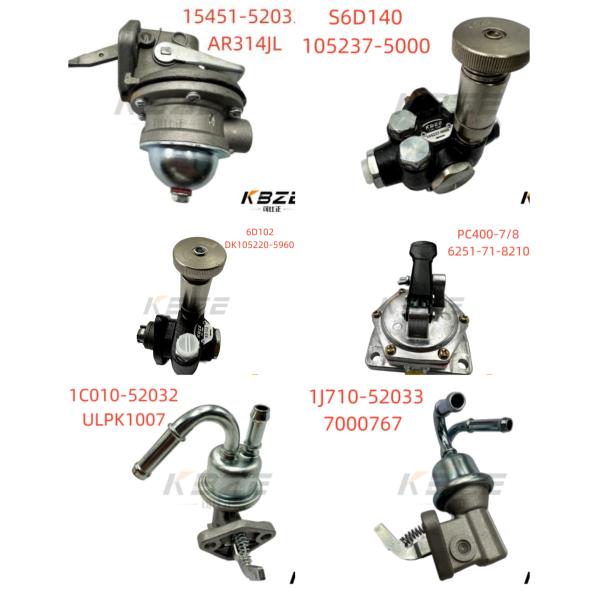 6251-71-8210 6251718210 KOMATSU PC400-7 PC400-8 экскаватор 2 отверстия ручной насос для 6D125