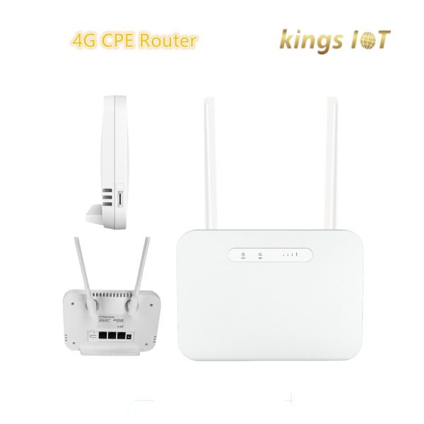 2.4G 5.8G WiFi Frequency Modular Port Structure OEM ODM 4G CPE LTE Router External Antenna Option Supported