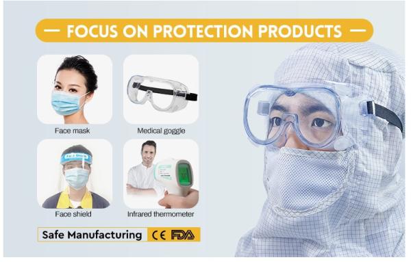 Waterproof PP PE 160cm Disposable Medical Clothing