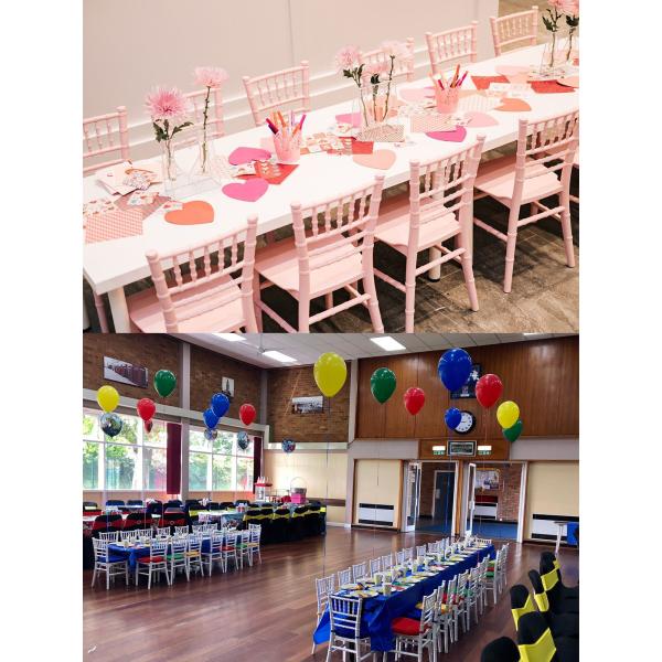 Kids Modern Transparent Acrylic Resin Chiavari Chairs Event Party 3KG