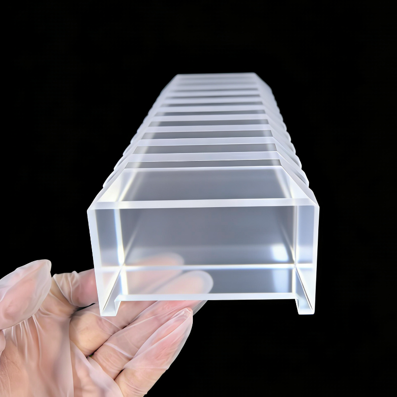 Opaque Fused Quartz Plate Heating Insulation Customized