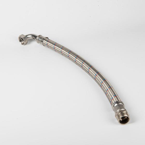 HOSPEDA de acero inoxidable trenzada de alta presión conector hexagonal manguera de tubería flexible