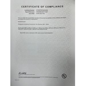 Xiamen Hengxiang Refrigeration Equipment Co., Ltd. Certifications