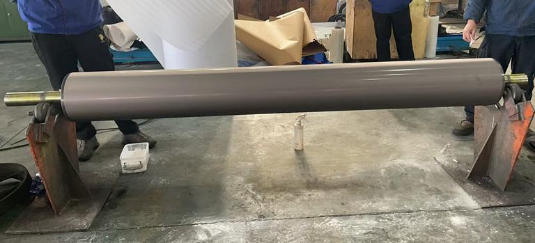 50mm-600mm Diameter Ceramic Anilox Roller Gravure Roller High Precision