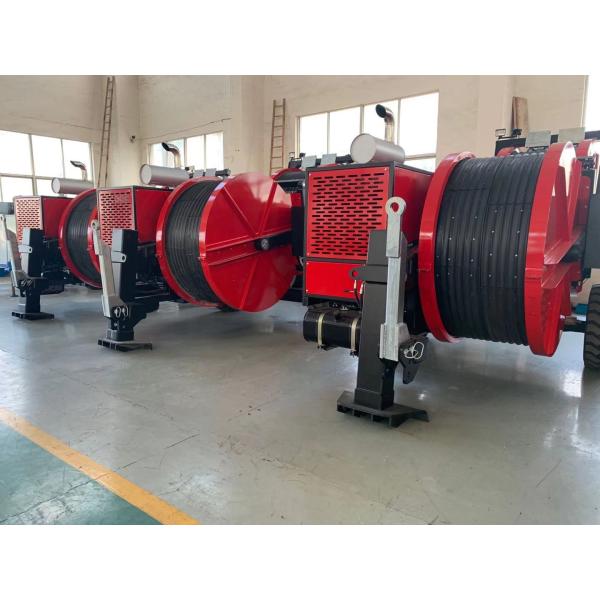 Tensioner линий электропередач 2x40KN 8T передачи 220KV шнуруя оборудование