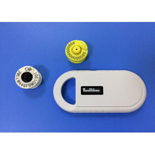 125khz Electronic Cattle Ear Tags , Rfid Livestock Tags Identification