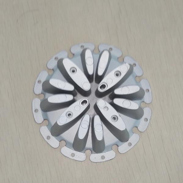 Aluminum  Flat Heat Sink Heat Spreader  Energy Efficient For Semiconductors