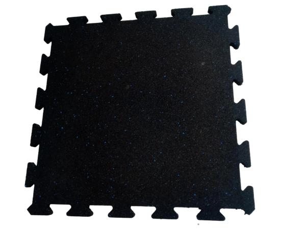 Red Interlocking Rubber Mat Portable Textured Rubber Floor Tiles Removable