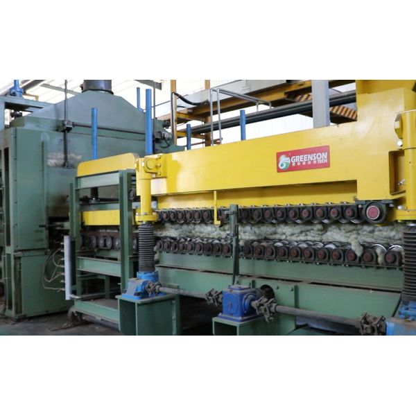 Sound-Absorbing Mineral Wool Board Production Line with 1000 KW Power and 80-200kg/m3 Raw Material Density