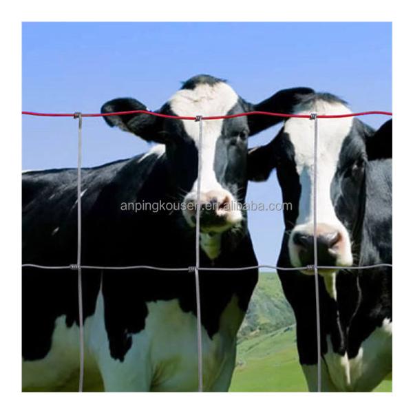 8ft Altura Campo de Agricultura 100m Veld Span Campo vedação para animais ao ar livre rede de cerca
