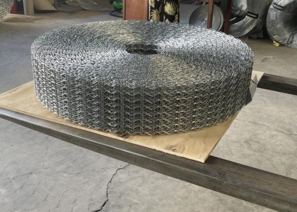 1.8mm Thickness 280Meters Length Steel pipe winding mesh For Gas & Oil Pipeline