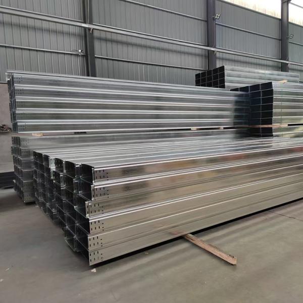 100mm Silver Metal Cable Tray For Wall Mounted Installation And Space Optimization