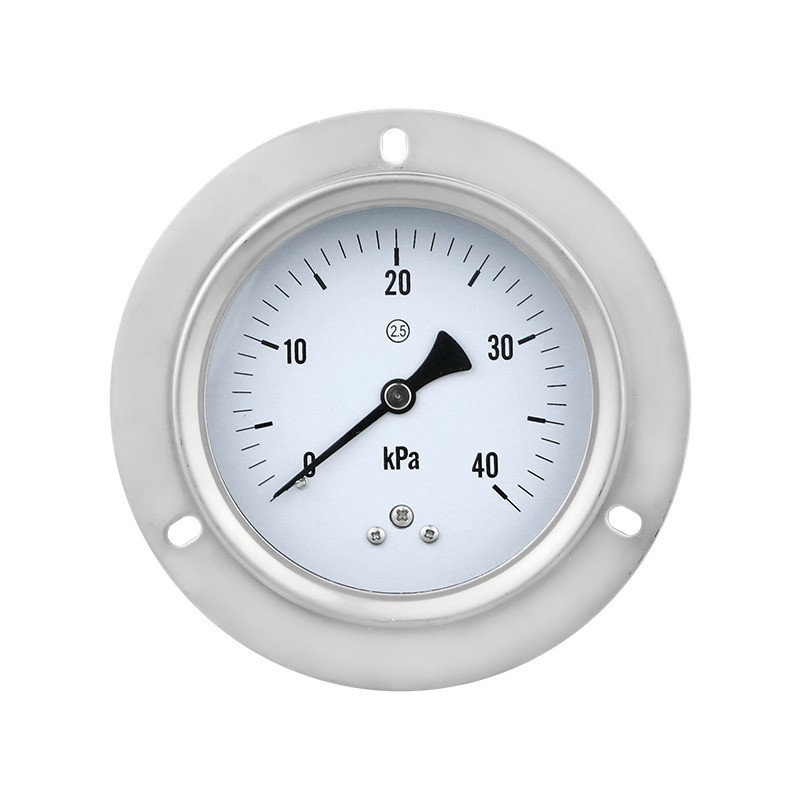 Manufactured Full Stainless Steel Axial Pressure Measuring Instruments for Industrial