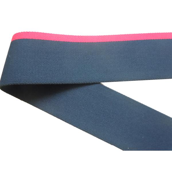 Printed Logo Jacquard Elastic Waistband Men's Underwear  Woven Elastic Tape