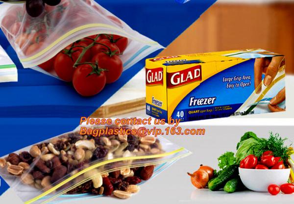 resealable double track zipper plastic bag, Double Track zipper locking bags/ k bags, reclosable plastic package d