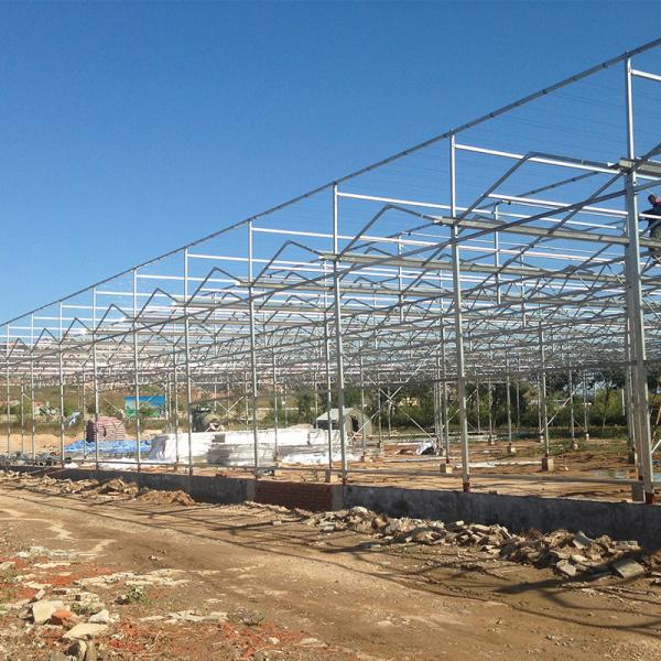 Instruction for Agricultural Glass Hydroponics System Commercial Greenhouses Frame