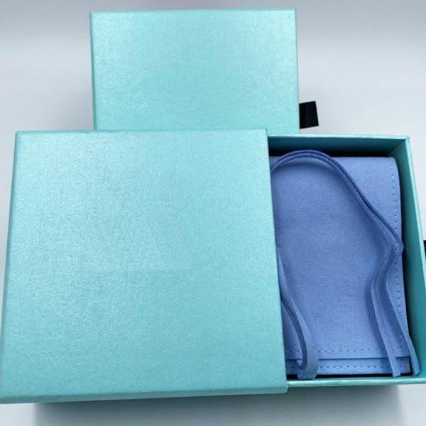 O papel de empacotamento de empacotamento dos cuidados pessoais do cartão rígido privado por atacado do presente da caixa da joia encaixota o presente para a exposição Jewelr