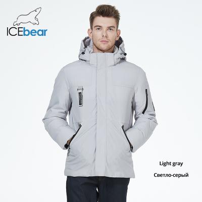 Size 46-Size 54 Mens Down Coat Mens Lightweight Puffer Jacket Multi Pocket