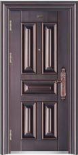 Luxury China Safety Steel Door Design, Entrance Metal Door Cheap Price High Quality-SC-04