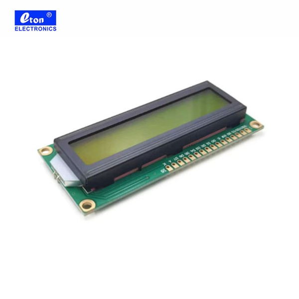 1602 LCD Module 5.0V Yellow Green /Blue/ Gray for Selection 2x16 Lcd Display
