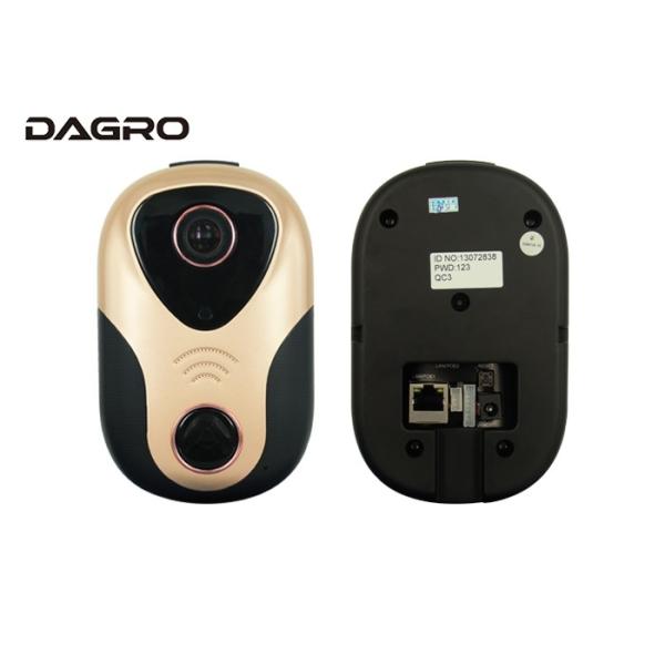 Infrared Night Vision Wireless Wifi Doorbell Camera / 720P Video Remote Doorbell Camera