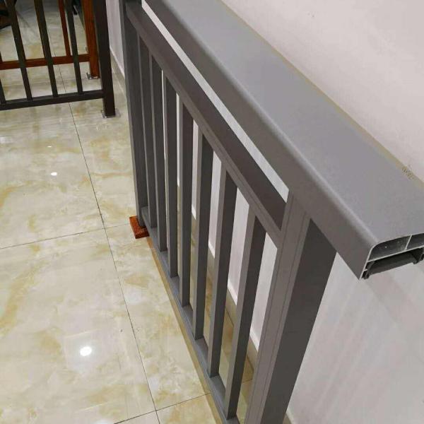 Профиль поручня художественного дизайна алюминиевый для перил лестницы гостиницы крытых