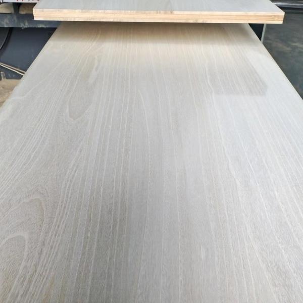 Solid Wood Door Material Paulownia Wood Board for Project Solution Capability