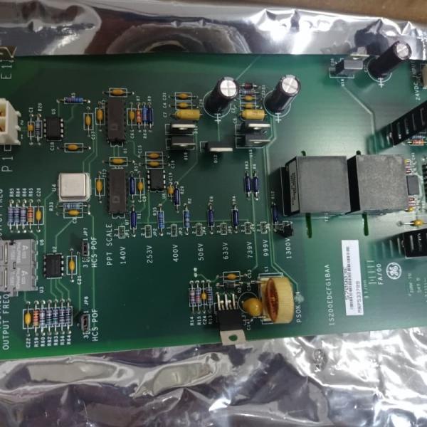 GE IS200EDCFG1BAA Exciter DC Feedback Board 100 mm Largeur nette