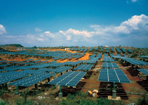 Customized Single Axis Solar Tracker Ground Solar PV Panel Mounting Bracket